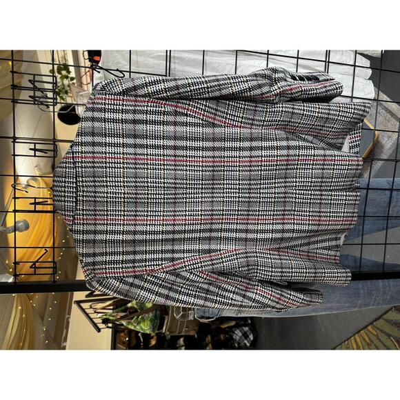 Veronica Beard Women's Double-Breasted Plaid Blazer Size 6 - Picture 3 of 3